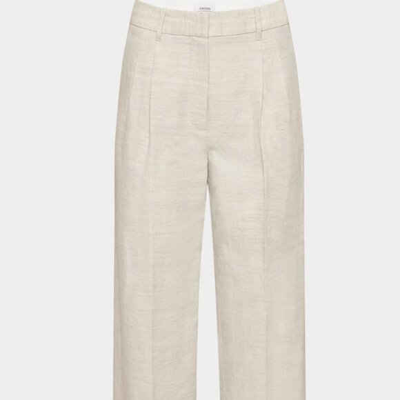 Aritzia High Waisted Linen Pant Size 10 - Picture 1 of 4